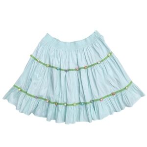 POPPY ANGELOFF mint green parachute skirt, size 2XL/3XL